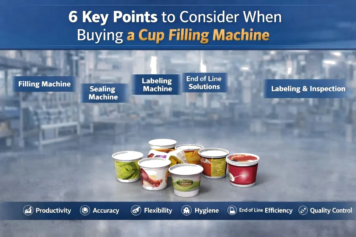 Reliable cup filling equipment Industrial cup filling machine built for reliable food packaging production